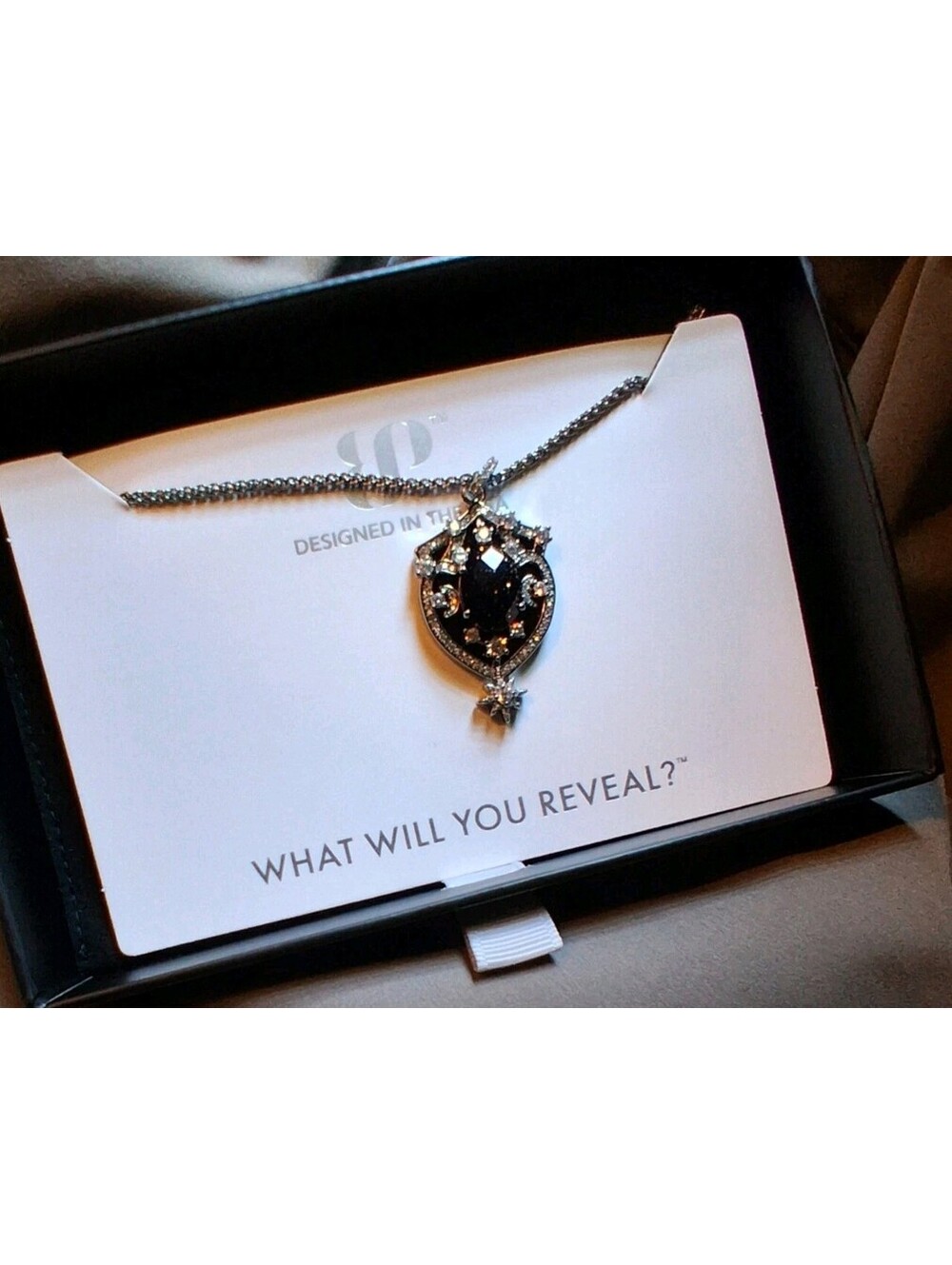 Bomb Party Obsidia Collection Necklace NWT